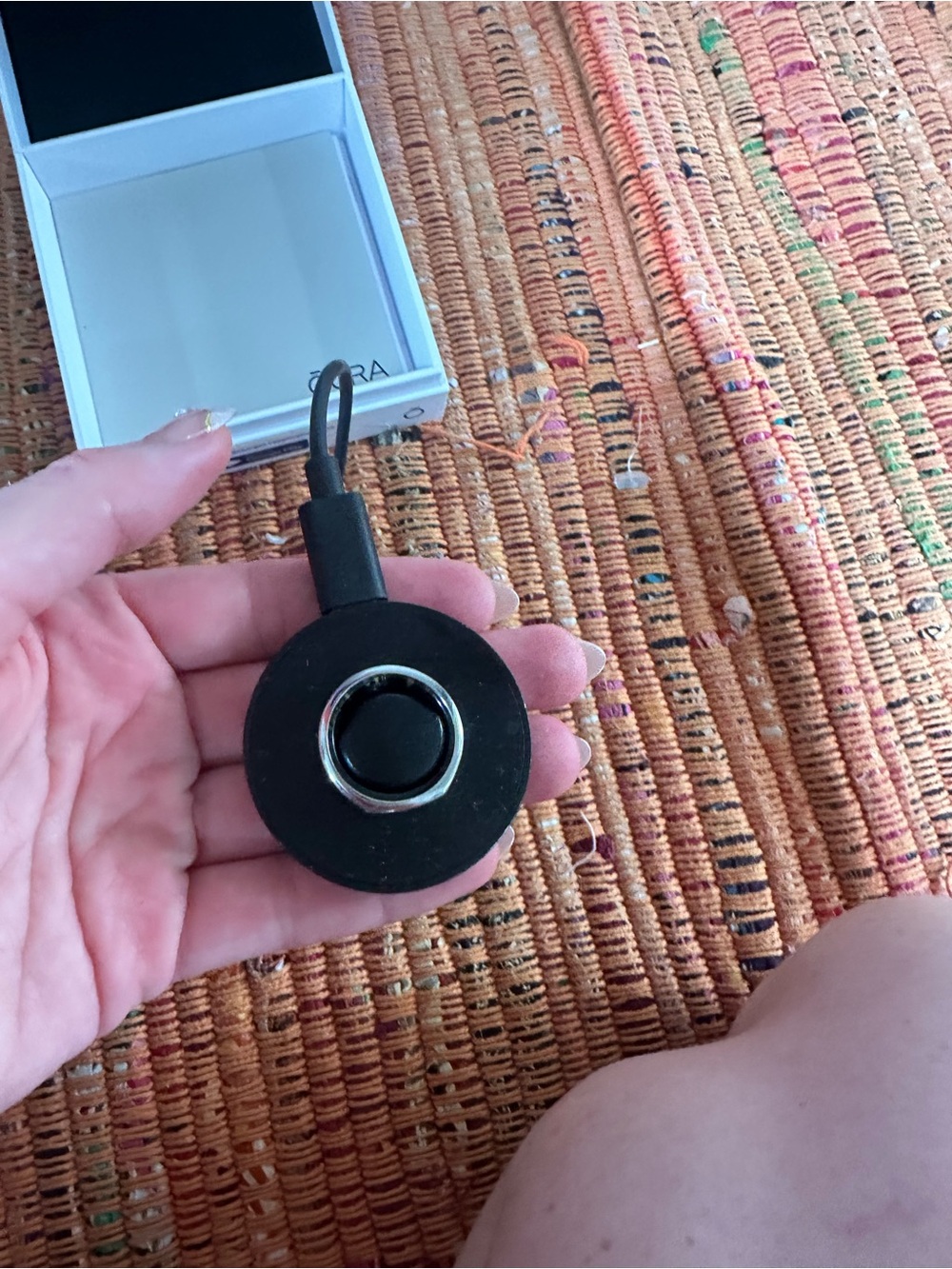 Oura Ring Gen 3 Heritage Silver - Size 7 (Fully Working)